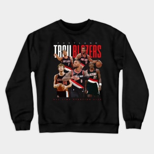 Portland Trail Blazers All Time Starting Five Crewneck Sweatshirt